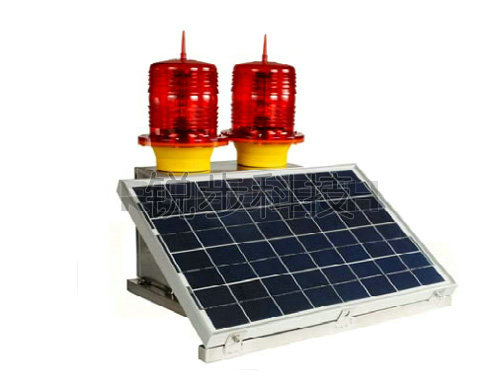ZH-878-3/S solar low intensity of B type duplex obstacle lamp